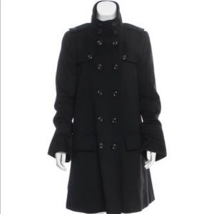 Burberry Wool Knee Length Coat